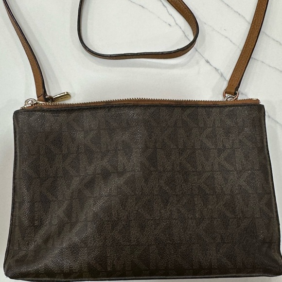 Michael Kors Brown Designer Crossbody Bag - Picture 1 of 7